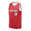 Personalized Portland Red Basketball Jersey – Custom Name & Number, Kids Youth Adults-3
