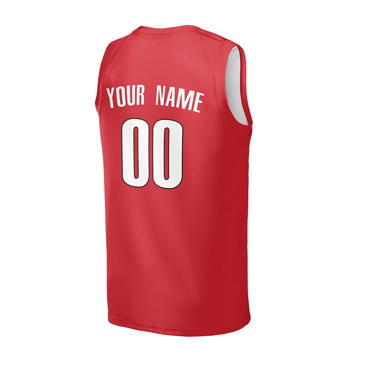 Personalized Portland Red Basketball Jersey – Custom Name & Number, Kids Youth Adults-4
