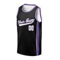Personalized Sacramento Black Basketball Jersey – Custom Name & Number-3
