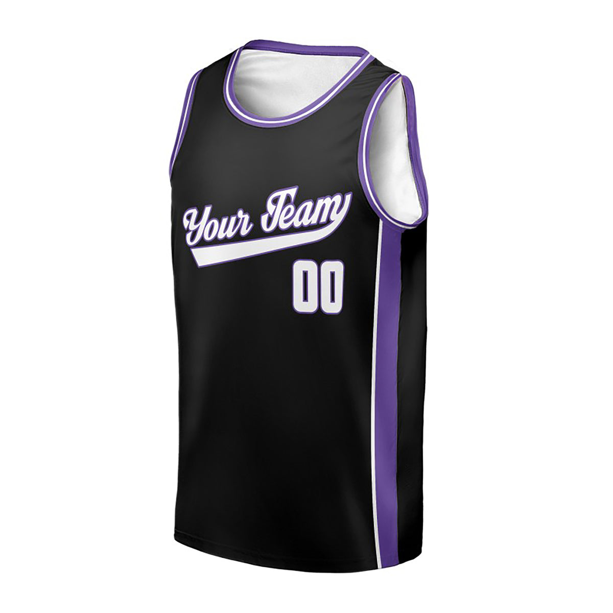 Personalized Sacramento Black Basketball Jersey – Custom Name & Number-3