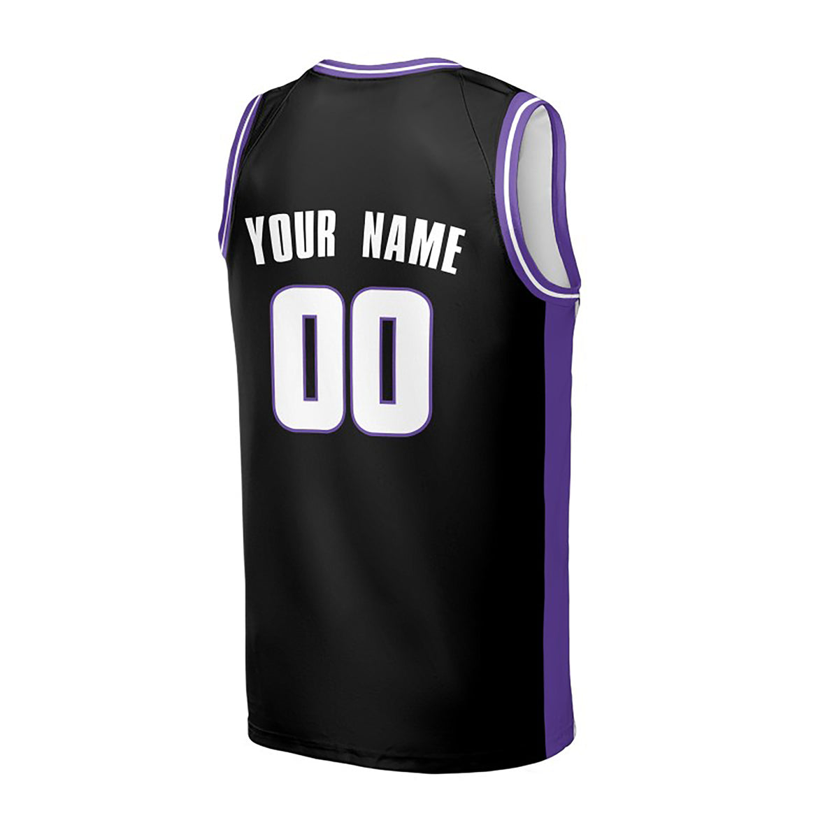 Personalized Sacramento Black Basketball Jersey – Custom Name & Number-4