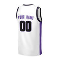 Personalized Sacramento White Basketball Jersey – Custom Name & Number-4