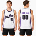 Personalized Sacramento White Basketball Jersey – Custom Name & Number-1