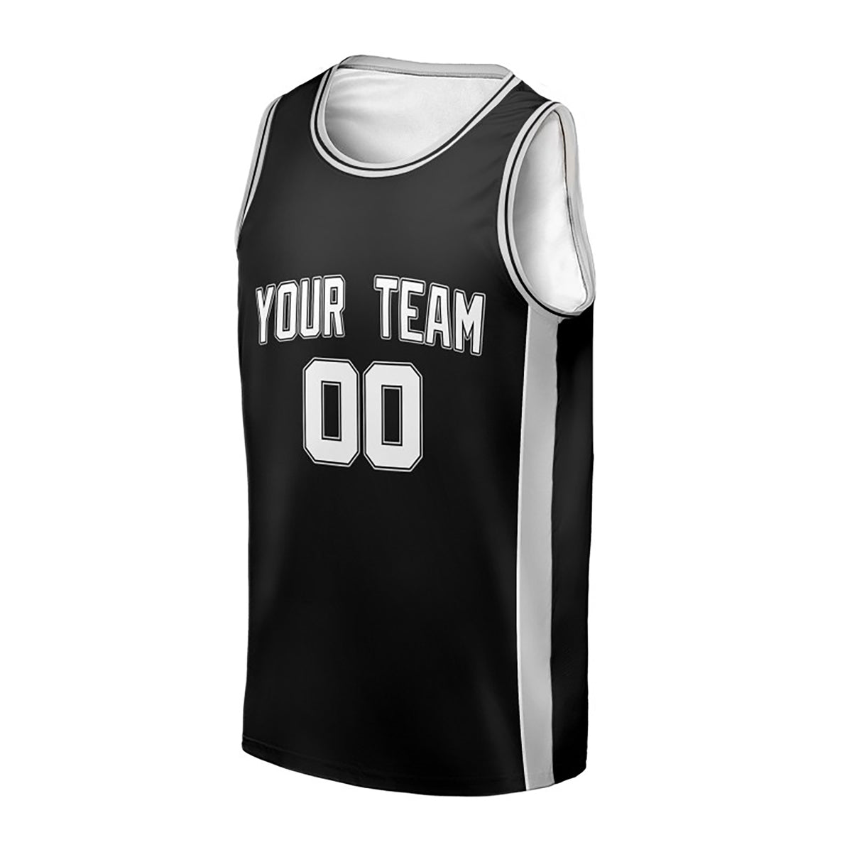 Personalized San Antonio Black Basketball Jersey – Custom Name & Number-3