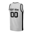 Personalized San Antonio Gray Basketball Jersey – Custom Name & Number-4
