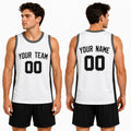 Personalized San Antonio White Basketball Jersey – Custom Name & Number-1