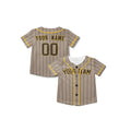 Personalized San Diego Baseball Jersey – Sand Alternate Style, Custom Name & Number for Kids & Adults-7