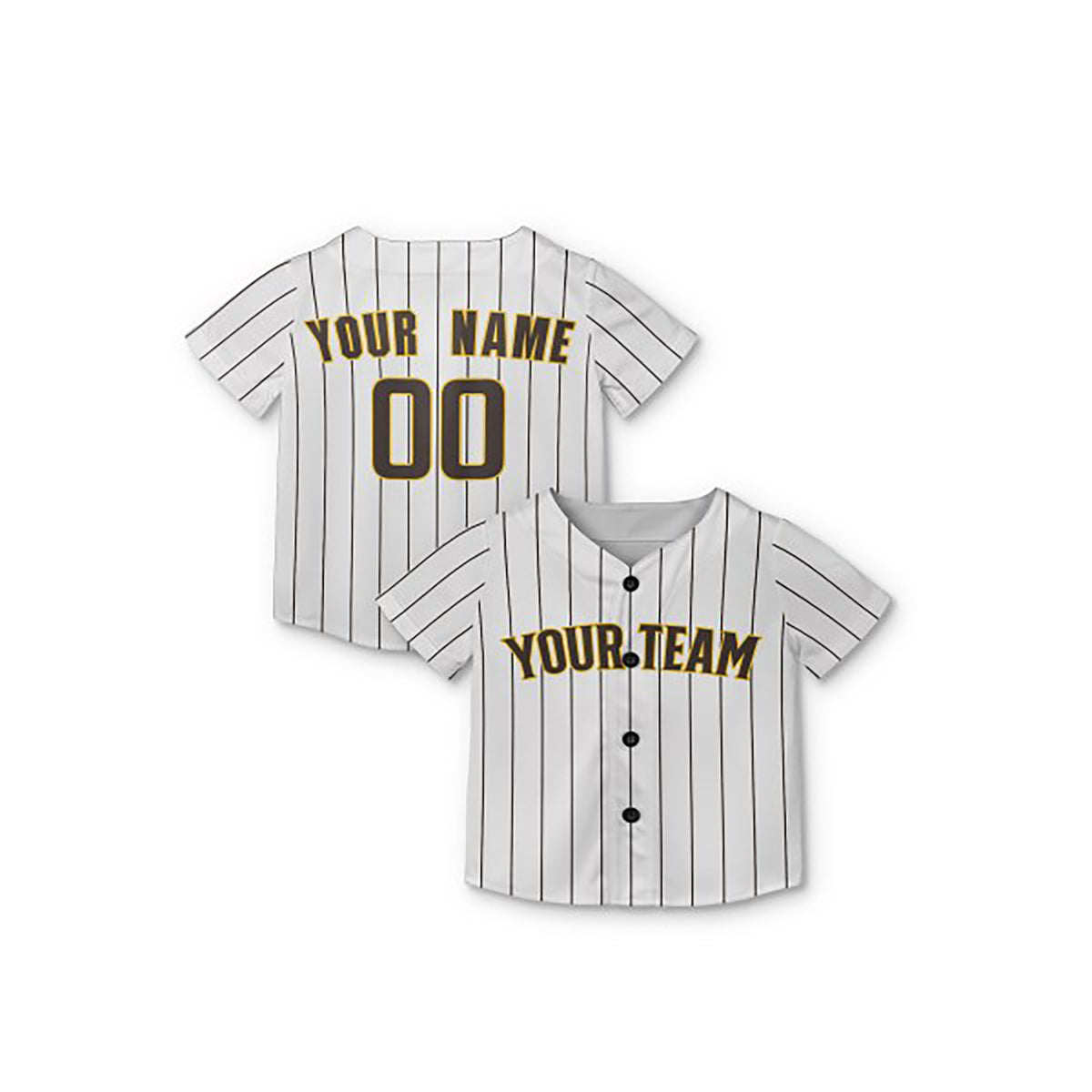 Personalized San Diego Baseball Jersey – White Alternate Style, Custom Name & Number for Kids & Adults-7