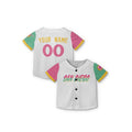 Personalized San Diego Baseball Jersey – White City-Inspired Style, Custom Name & Number for Kids & Adults-7