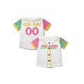 Personalized San Diego Baseball Jersey – White City-Inspired Style, Custom Name & Number for Kids & Adults-8