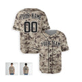 Personalized San Diego Camo Baseball Jersey – Custom Name & Number, Kids & Adults-4