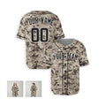 Personalized San Diego Camo Baseball Jersey – Custom Name & Number, Kids & Adults-6