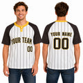 Personalized San Diego Two-Button Baseball Jersey – Alternate Style, Custom Name & Number for Men, Women & Youth-1