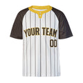 Personalized San Diego Two-Button Baseball Jersey – Alternate Style, Custom Name & Number for Men, Women & Youth-4