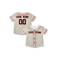 Personalized San Francisco Baseball Jersey – Cream Home-Inspired Style, Custom Name & Number for Kids & Adults-8