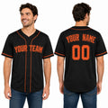 Personalized San Francisco Black Baseball Jersey – Custom Name & Number-1