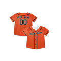 Personalized San Francisco Orange Throwback Baseball Jersey – Custom Name & Number-8