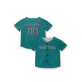 Personalized Seattle Baseball Jersey – Aqua Green Alternate Style, Custom Name & Number for Kids & Adults-7