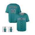 Personalized Seattle Baseball Jersey – Aqua Green Alternate Style, Custom Name & Number for Kids & Adults-4