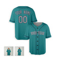 Personalized Seattle Baseball Jersey – Aqua Green Alternate Style, Custom Name & Number for Kids & Adults-6