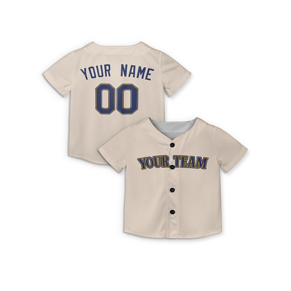 Personalized Seattle Baseball Jersey – Cream Premium Alternate Style, Custom Name & Number for Kids & Adults-5