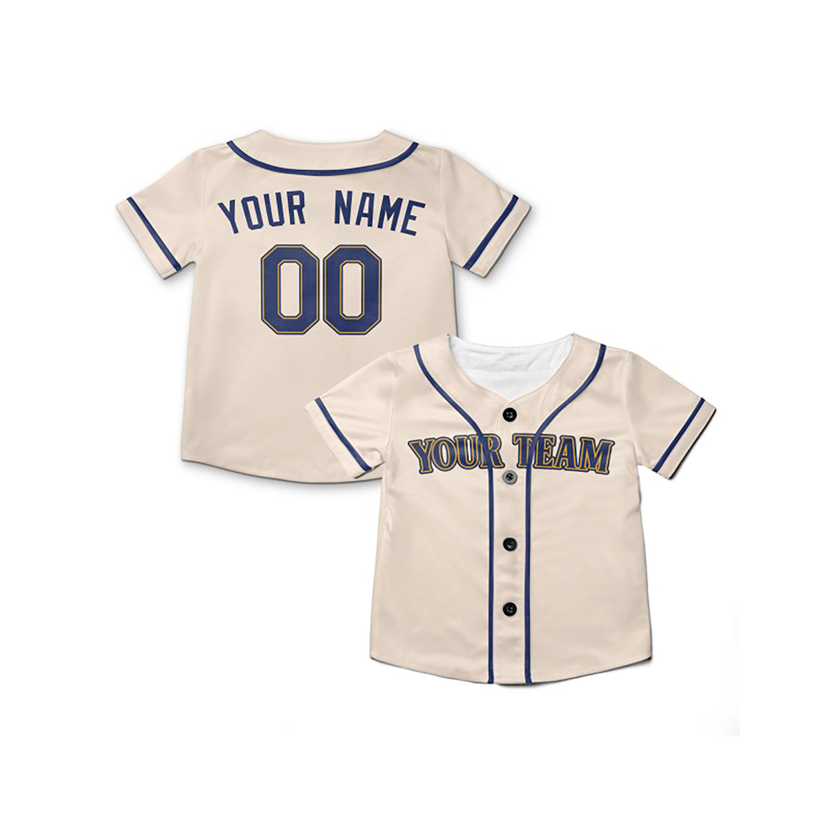 Personalized Seattle Baseball Jersey – Cream Premium Alternate Style, Custom Name & Number for Kids & Adults-6