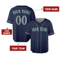 Personalized Seattle Baseball Jersey – Navy Alternate Style, Custom Name & Number for Kids & Adults-2
