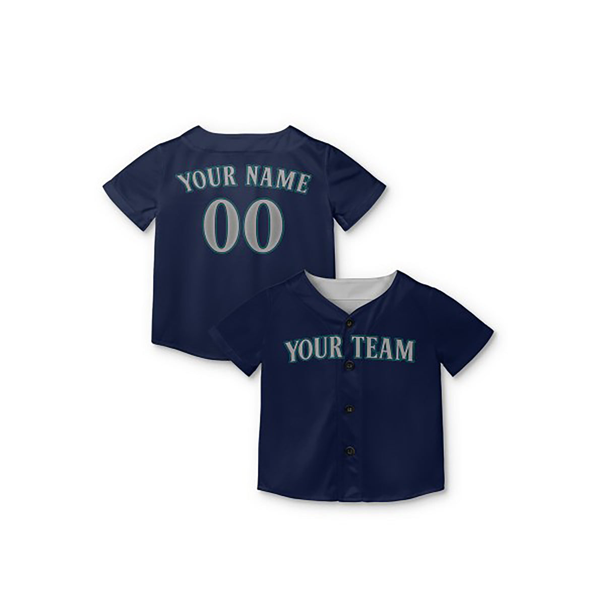 Personalized Seattle Baseball Jersey – Navy Alternate Style, Custom Name & Number for Kids & Adults-7