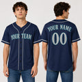 Personalized Seattle Baseball Jersey – Navy Alternate Style, Custom Name & Number for Kids & Adults-1