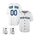 Personalized Seattle Baseball Jersey – White Home-Inspired Style, Custom Name & Number for Kids & Adults-3