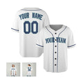 Personalized Seattle Baseball Jersey – White Home-Inspired Style, Custom Name & Number for Kids & Adults-6