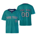 Personalized Seattle Two-Button Baseball Jersey – Alternate Style, Custom Name & Number for Men, Women & Youth-3