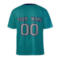 Personalized Seattle Two-Button Baseball Jersey – Alternate Style, Custom Name & Number for Men, Women & Youth-5