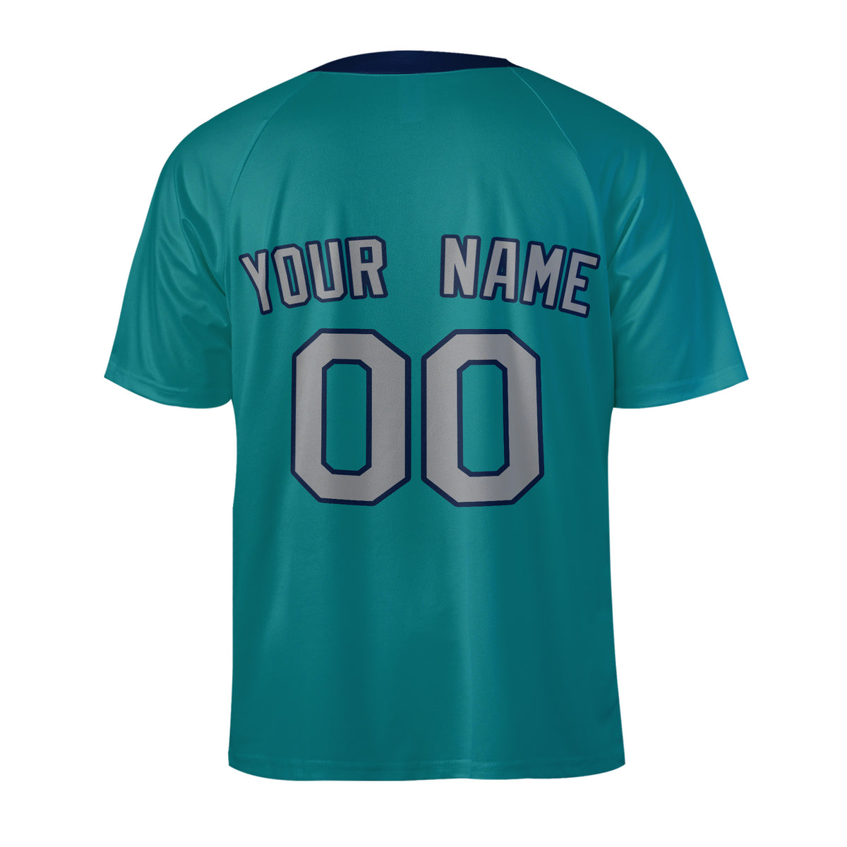 Personalized Seattle Two-Button Baseball Jersey – Alternate Style, Custom Name & Number for Men, Women & Youth-5