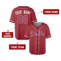 Personalized St. Louis Baseball Jersey – Red Alternate Style, Custom Name & Number for Kids & Adults-2