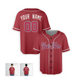 Personalized St. Louis Baseball Jersey – Red Alternate Style, Custom Name & Number for Kids & Adults-3