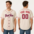 Personalized St. Louis Cream Baseball Jersey – Custom Name & Number, Kids & Adults-1