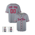 Personalized St. Louis Gray Baseball Jersey – Custom Name & Number, Kids & Adults-4