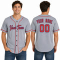 Personalized St. Louis Gray Baseball Jersey – Custom Name & Number, Kids & Adults-1