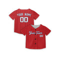 Personalized St. Louis Red Baseball Jersey – Custom Name & Number, Kids & Adults-5