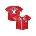 Personalized St. Louis Red Baseball Jersey – Custom Name & Number, Kids & Adults-6