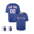 Personalized Texas Royal Blue Baseball Jersey – Custom Name & Number-3