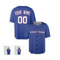 Personalized Texas Royal Blue Baseball Jersey – Custom Name & Number-5