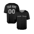 Personalized Toronto Black Baseball Jersey – Custom Name & Number, Kids & Adults-3