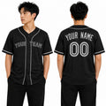 Personalized Toronto Black Baseball Jersey – Custom Name & Number, Kids & Adults-1
