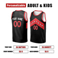 Personalized Toronto Black Basketball Jersey – Custom Name & Number, Kids Youth Adults-2