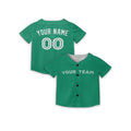 Personalized Toronto Green Mesh Baseball Jersey – Custom Name & Number, Kids & Adults-5