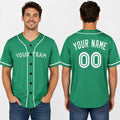 Personalized Toronto Green Mesh Baseball Jersey – Custom Name & Number, Kids & Adults-1