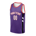 Personalized Toronto Purple Retro Basketball Jersey – Custom Name & Number-3