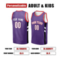 Personalized Toronto Purple Retro Basketball Jersey – Custom Name & Number-2